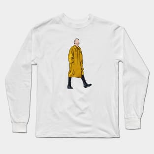 Villanelle - Killing Eve,illustration, poster, wall art, Jodie, Sandra, outfit, fashion, perfume, sorry baby, suit, dress Long Sleeve T-Shirt